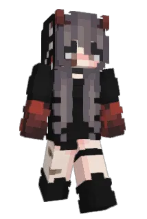 Lia_Aesthetic Minecraft avatar full body