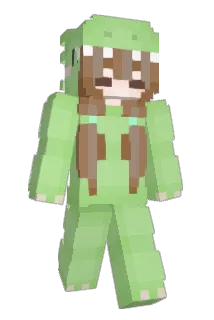 Liaasaurus Minecraft avatar full body