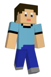 LibraryBlue Minecraft avatar full body