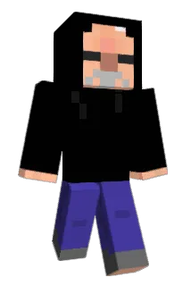 LickMyBung Minecraft avatar full body