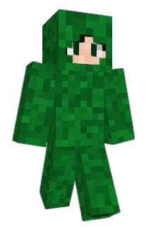Liekend Minecraft avatar full body