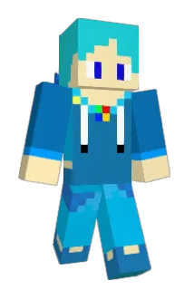 LightBlueWind Minecraft avatar full body