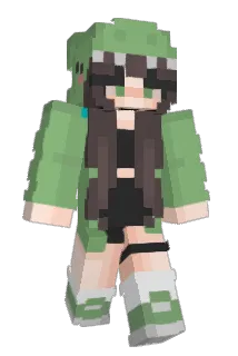 LightGreen_ Minecraft avatar full body