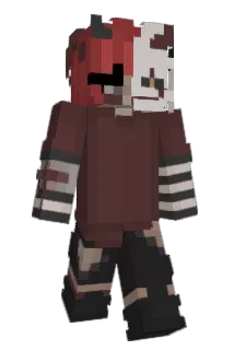 Light_The Minecraft avatar full body