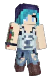 LightningLR Minecraft avatar full body