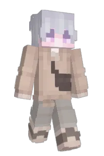 LilDomyBricc Minecraft avatar full body