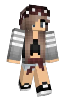 LilNikkiFox Minecraft avatar full body