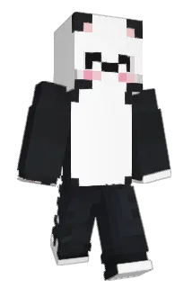 LilPandala Minecraft avatar full body
