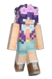 LilSpaceBabe Minecraft avatar full body