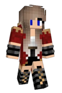 Lila_rose Minecraft avatar full body