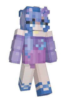 Lilacmouse Minecraft avatar full body