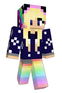 Lilamoo Minecraft avatar full body
