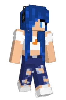 Lilbocurtains14 Minecraft avatar full body