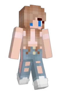 LiliPear Minecraft avatar full body