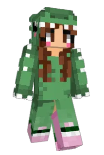 Liliassaura Minecraft avatar full body
