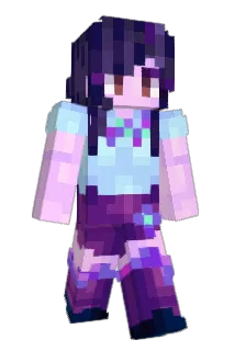 Lililac Minecraft avatar full body