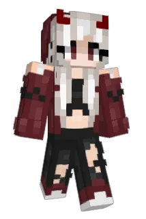 LilithBytes Minecraft avatar full body