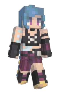 LillyAhri Minecraft avatar full body
