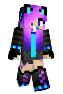 Lillyhunter Minecraft avatar full body