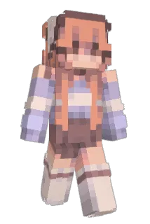 LilouX3 Minecraft avatar full body
