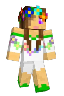 Lilubells Minecraft avatar full body