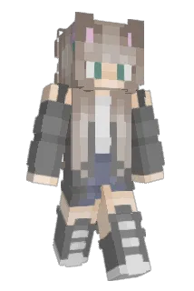 LilyFry Minecraft avatar full body