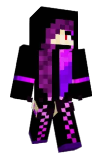 LilyGin Minecraft avatar full body