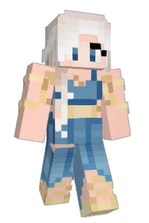Lilycove Minecraft avatar full body