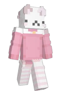Lilypawz Minecraft avatar full body