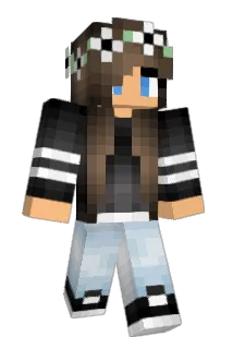 LimeGirl_ Minecraft avatar full body