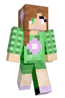 LimeLotus14 Minecraft avatar full body
