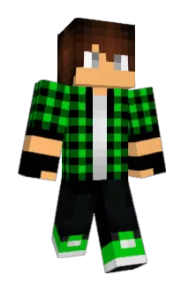 Lime_00 Minecraft avatar full body