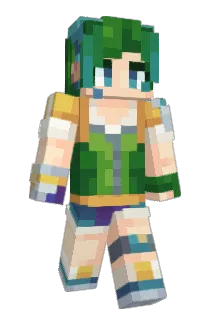 Lime_6 Minecraft avatar full body