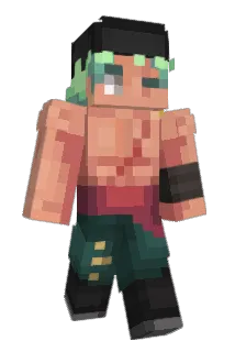 Limeathon Minecraft avatar full body