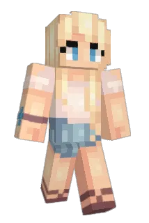 Limedal Minecraft avatar full body