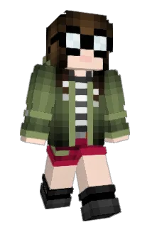 LinaShee Minecraft avatar full body