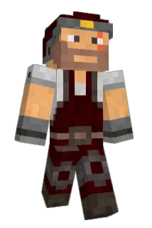 LinkedList Minecraft avatar full body