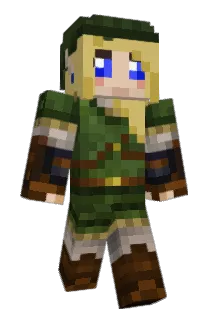 Linkett Minecraft avatar full body