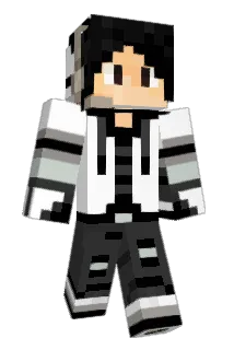 Linkining Minecraft avatar full body