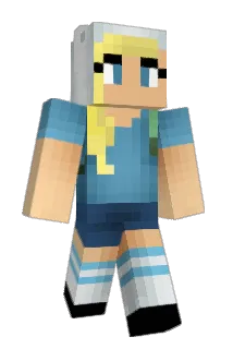 Linkle Minecraft avatar full body