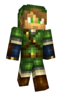 Linkorin Minecraft avatar full body