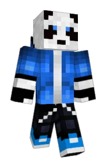 Linkpanda Minecraft avatar full body