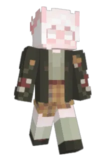 LioNishimori Minecraft avatar full body
