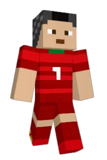 Lionel_Messi_1 Minecraft avatar full body