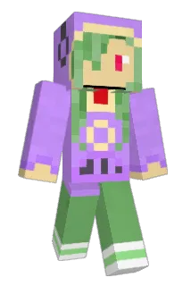 Lip_san Minecraft avatar full body