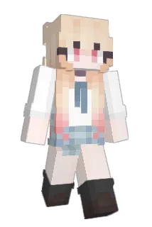 LiqhtOpal Minecraft avatar full body