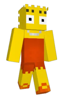 LisaSimpson Minecraft avatar full body