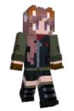 LisiaFox Minecraft avatar full body