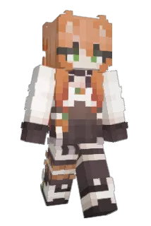 Lisichha Minecraft avatar full body