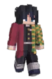 LispyTomo Minecraft avatar full body